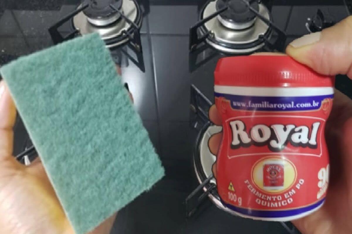 Dica para limpar fogão para tirar todas as manchas de água e gordura