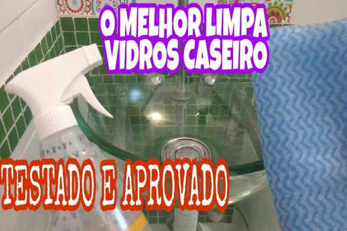 Limpa vidros caseiro que aprendi a fazer que é o melhor que já vi