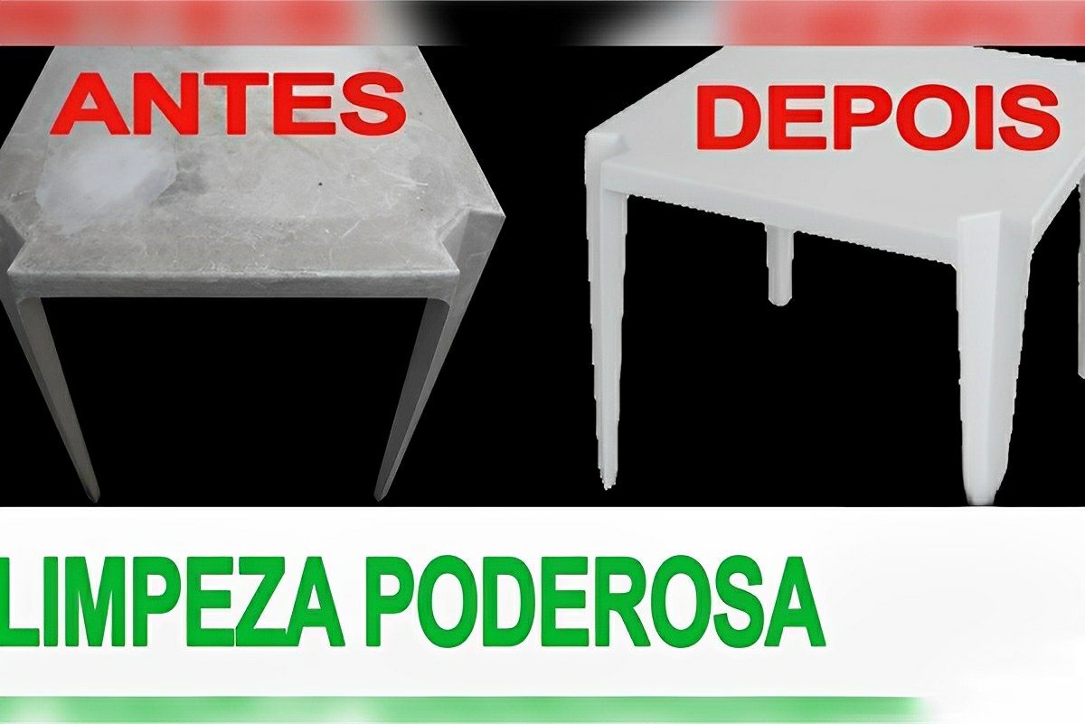 Veja como limpar móveis de plástico e deixar branquinho parecendo novo