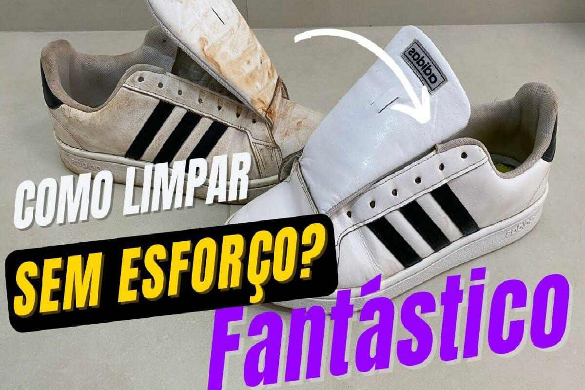 Veja como limpar tênis branco de um jeito que você nunca imaginou