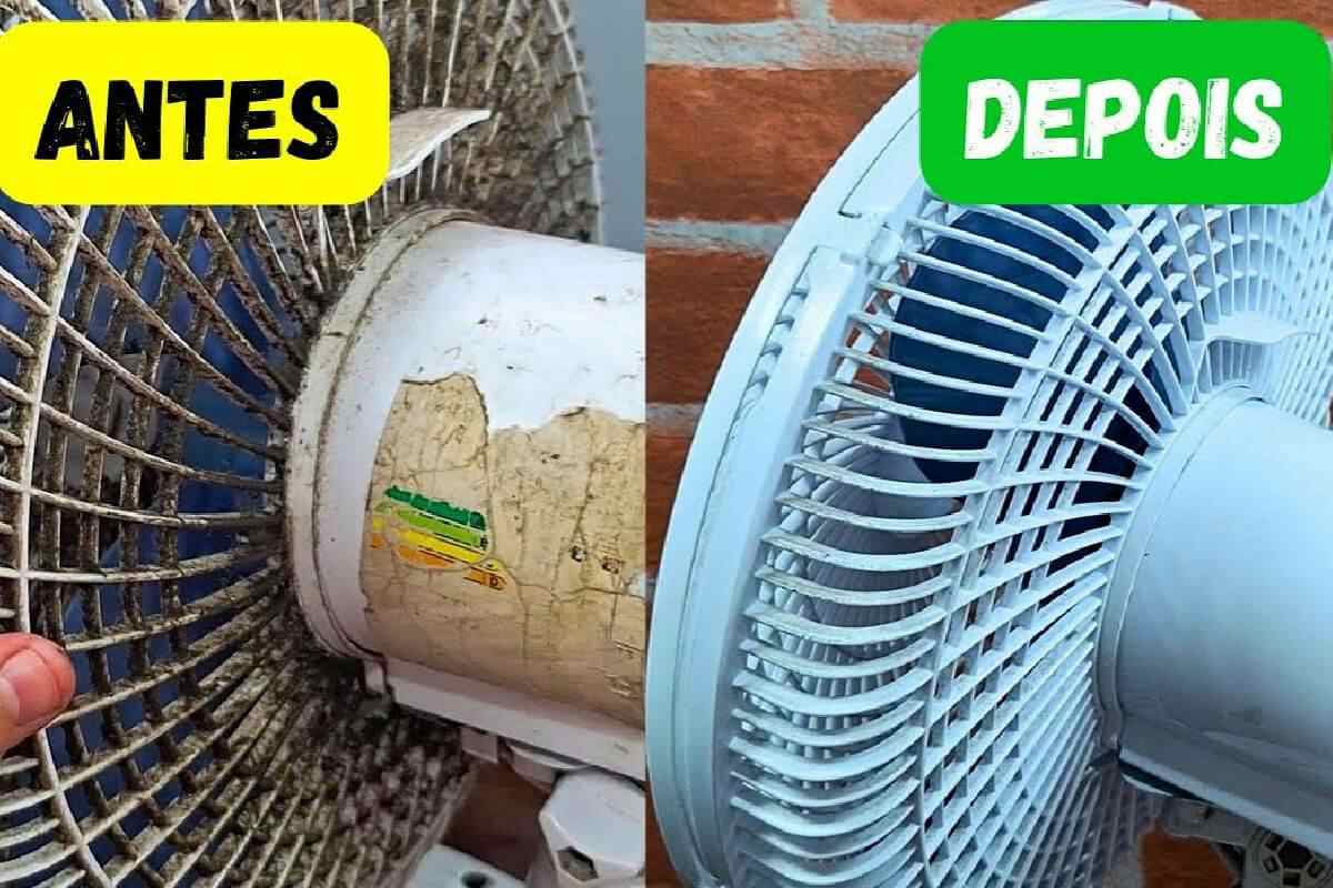 Veja a forma mais eficiente e segura de limpar ventilador e todas as suas peças de plástico