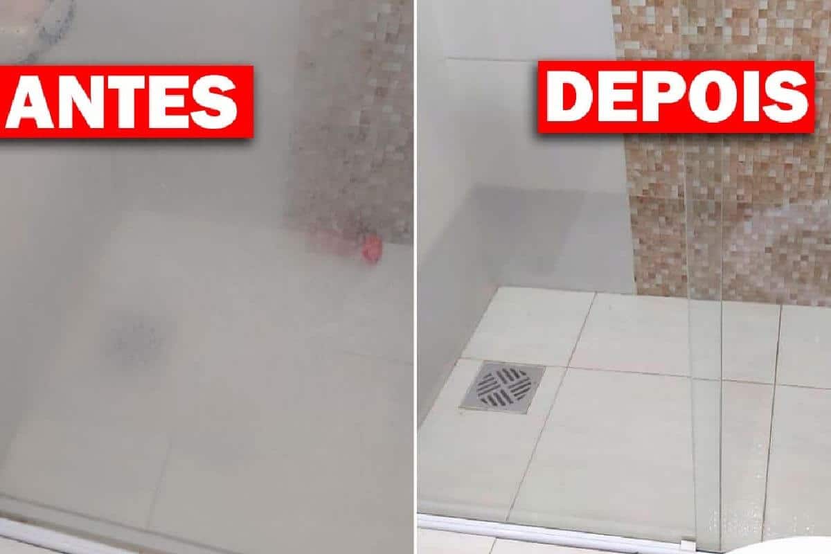 Misturinha mágica e prática para limpar vidros do box e tirar todas as manchas