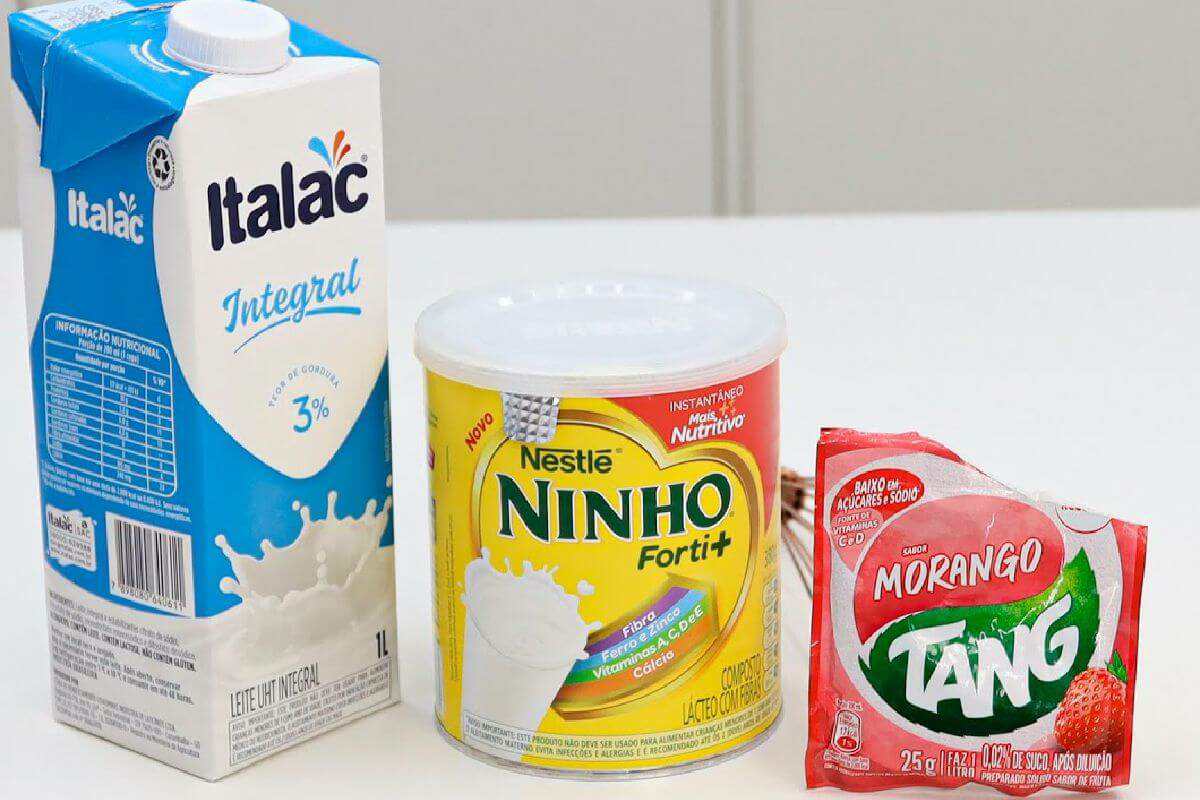 Mousse com 3 ingredientes que fica uma delícia e não dá trabalho nenhum de fazer
