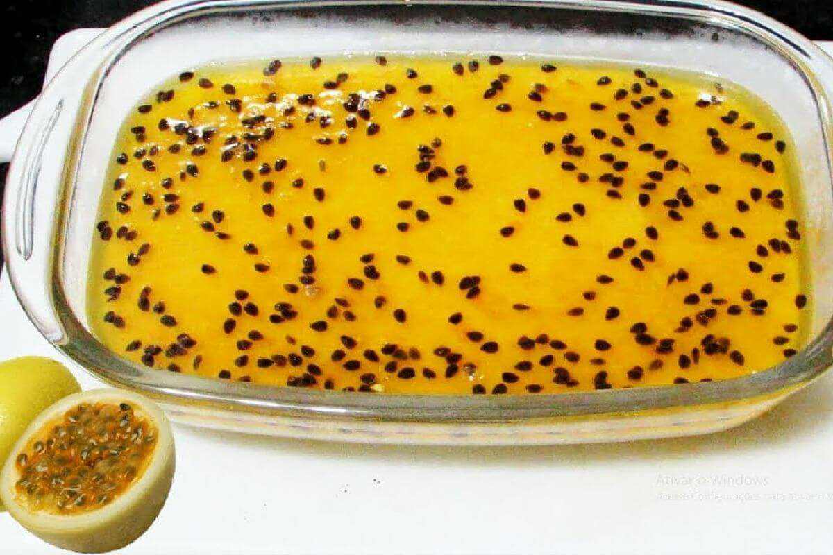 Mousse de maracujá perfeito e delicioso para servir bem geladinho