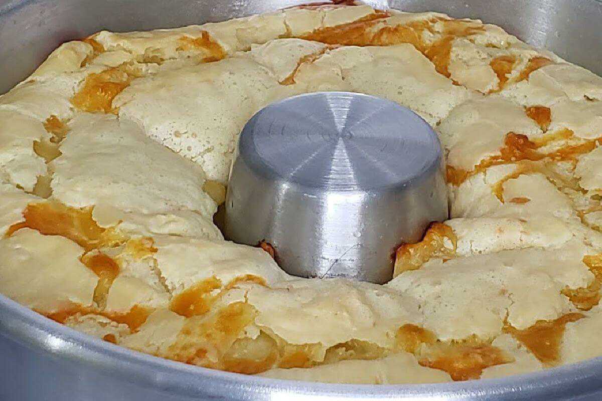 Pão de queijo de forma para você fazer para sua família e servir todo mundo