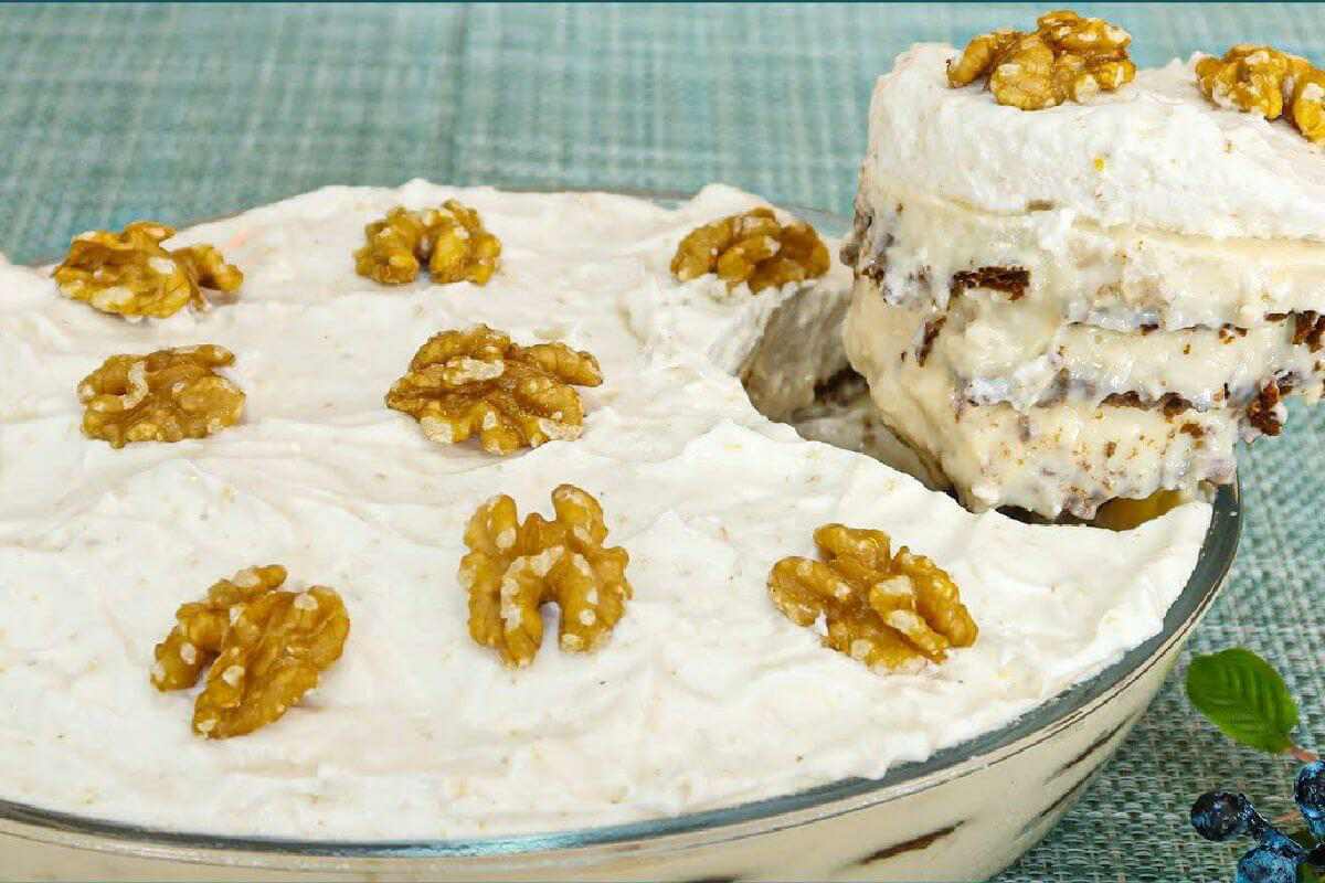 Pavê cremoso que faz o maior sucesso de tão gostoso e especial