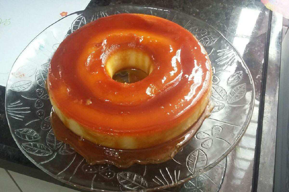 Com certeza esse é o melhor pudim de trigo que você vai comer na sua vida
