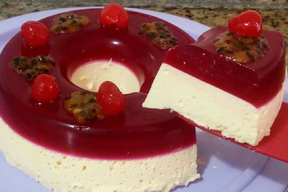 Sobremesa gelada de 2 ingredientes sem leite condensado