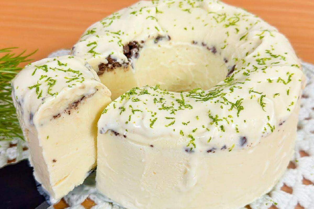 Sobremesa de limão cremosa e refrescante para o seu final de semana