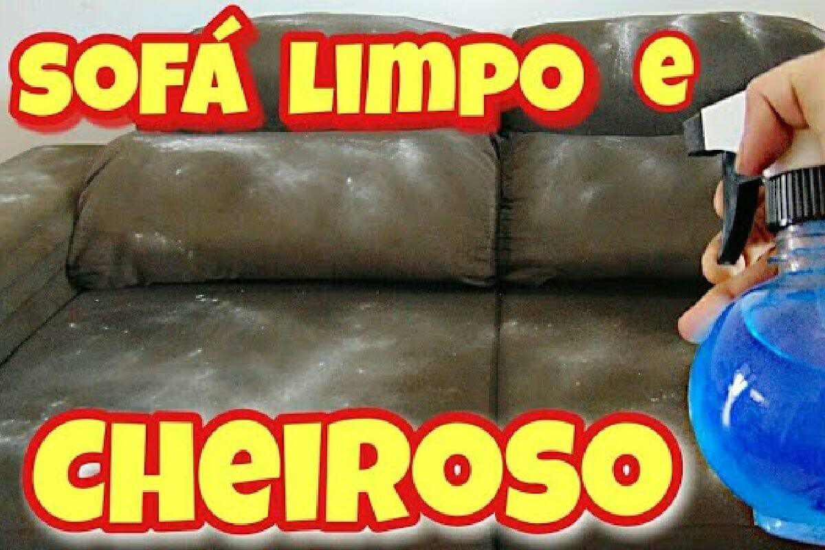 Deixe seu sofá limpo e cheiroso como se tivesse acabado de chegar da loja