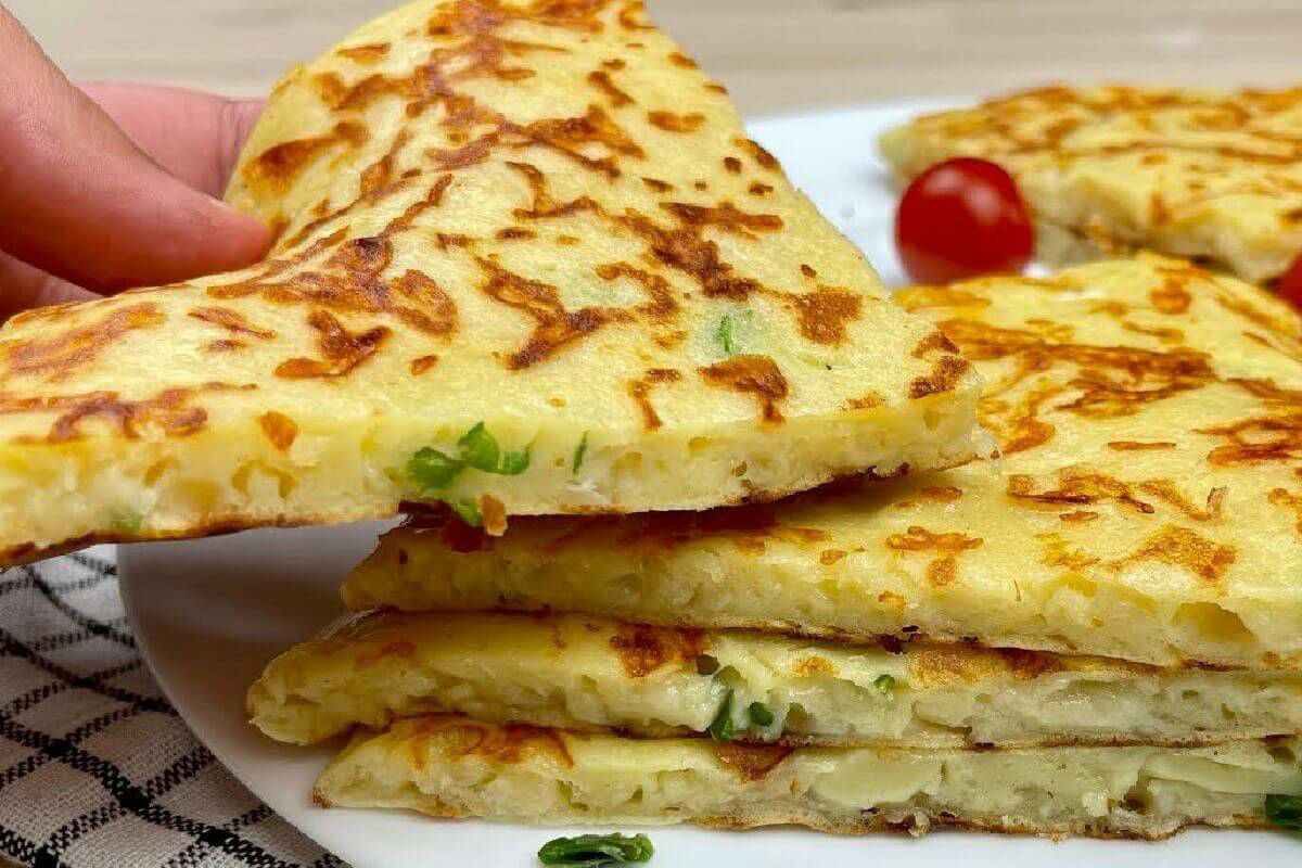 Zero glúten: torta de aveia com queijo bem leve e deliciosa