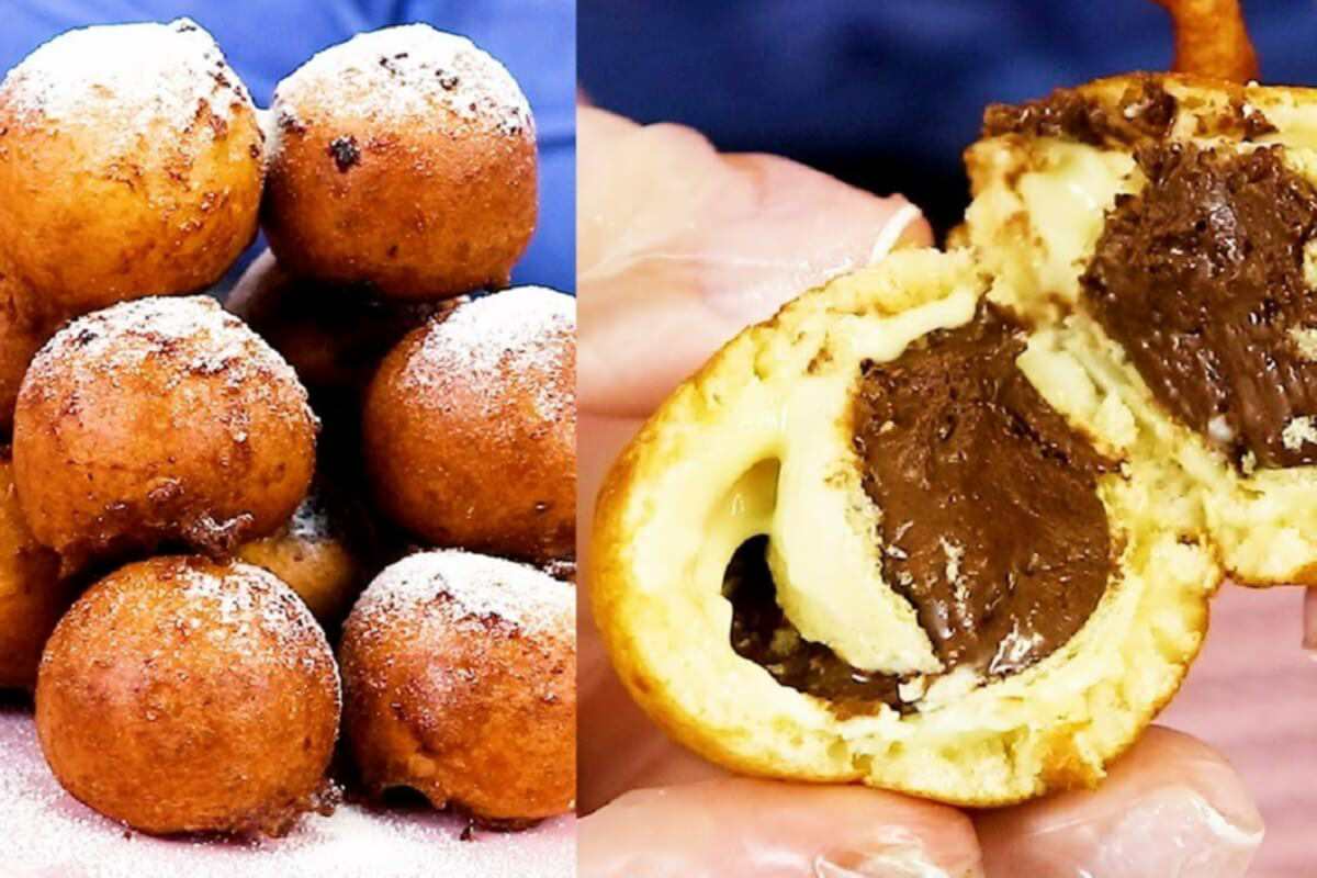 Bolinho de chuva recheado um jeito maravilhoso de fazer essa delícia