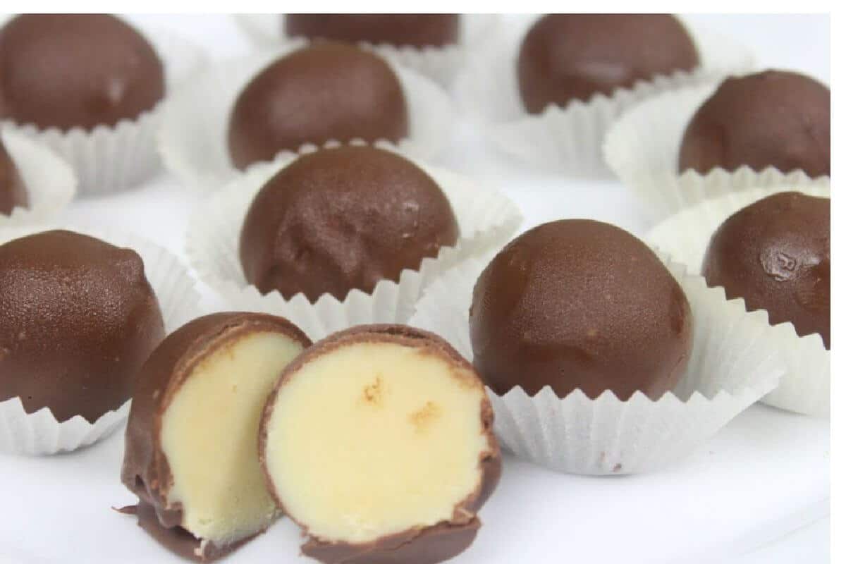 Bombom de leite em pó delicioso para você servir na sua festinha de aniversário