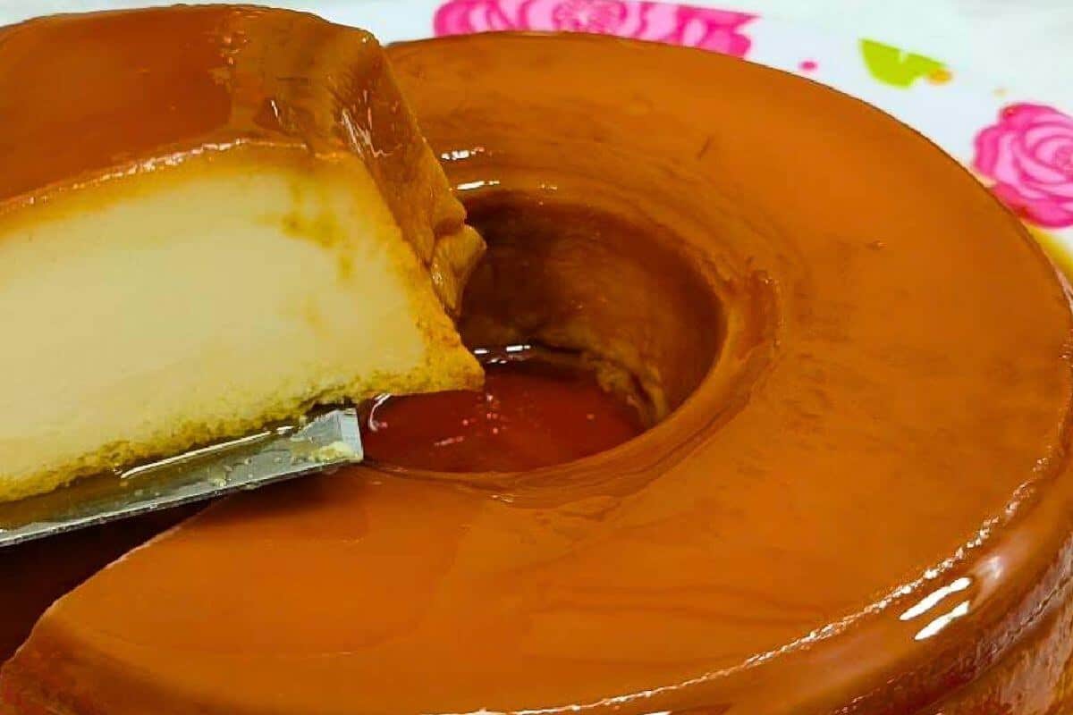 Pudim sem forno bem cremoso que faz o maior sucesso de tão gostoso