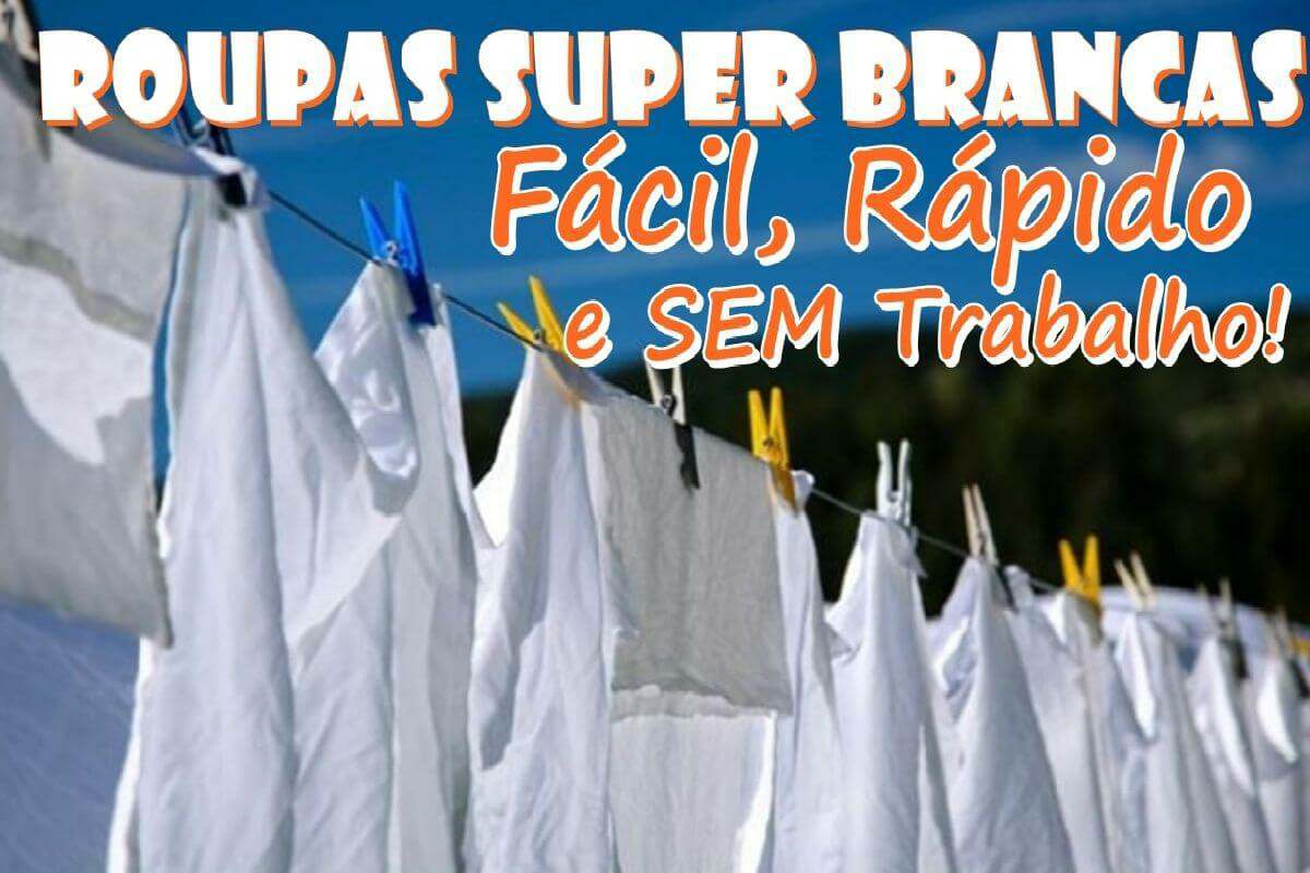 Veja como desencardir roupas brancas de um jeito bem fácil e eficiente