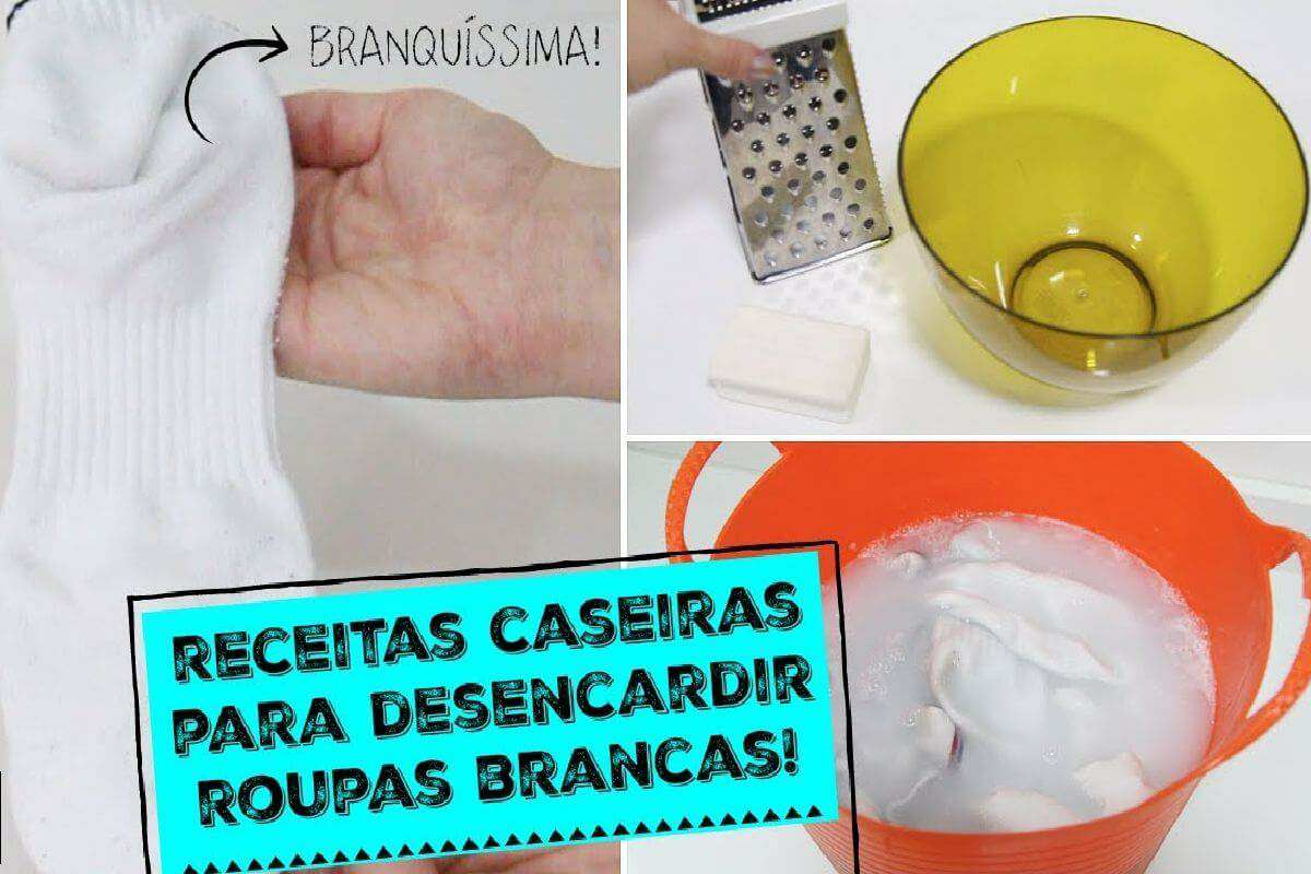 Dica para desencardir roupas sem precisar fazendo força para esfregar no tanque