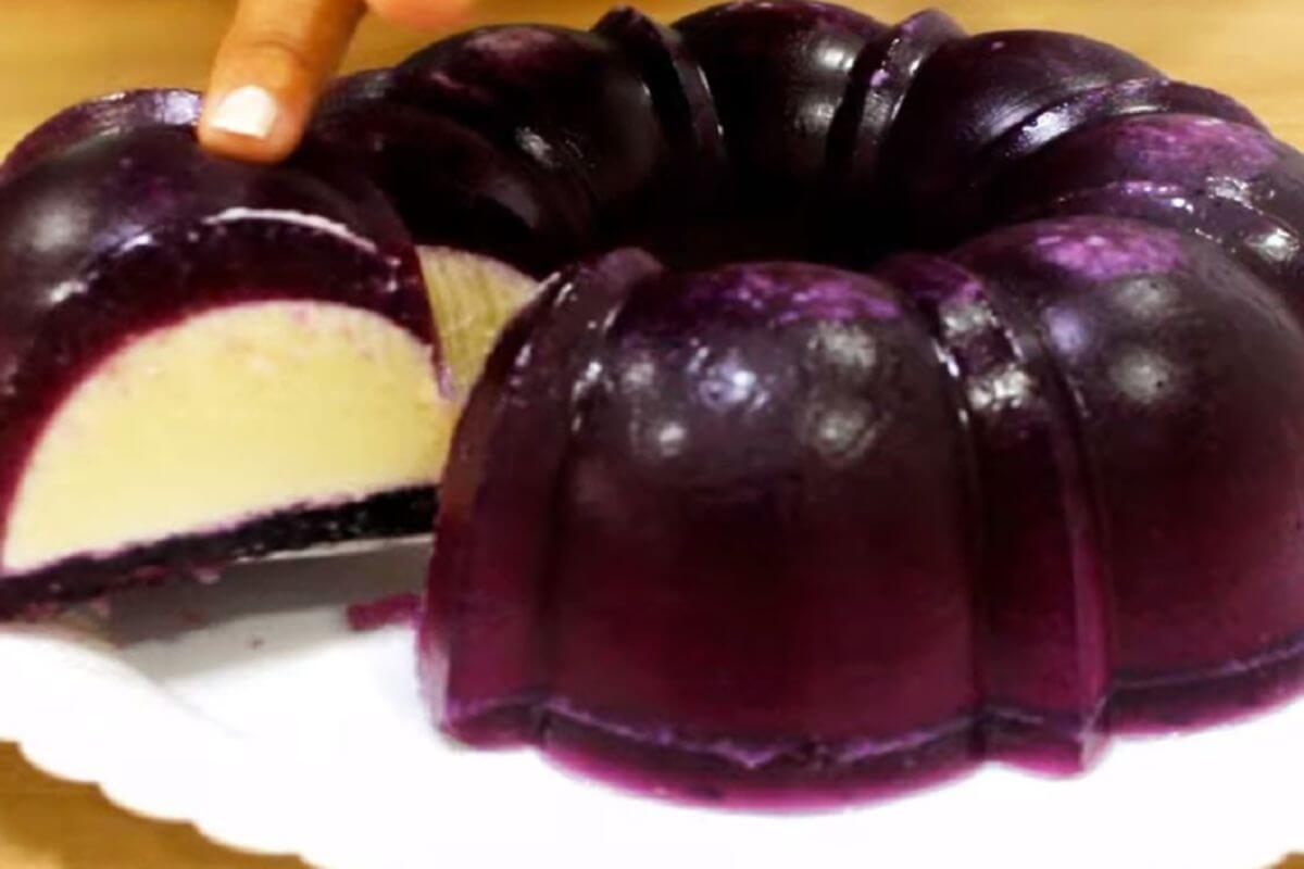 Gelatina recheada fica uma maravilha e bem econômica de preparar