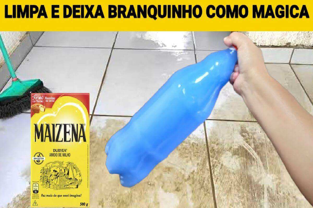 Limpa pisos caseiro que tira todo encardido de um jeito bem simples