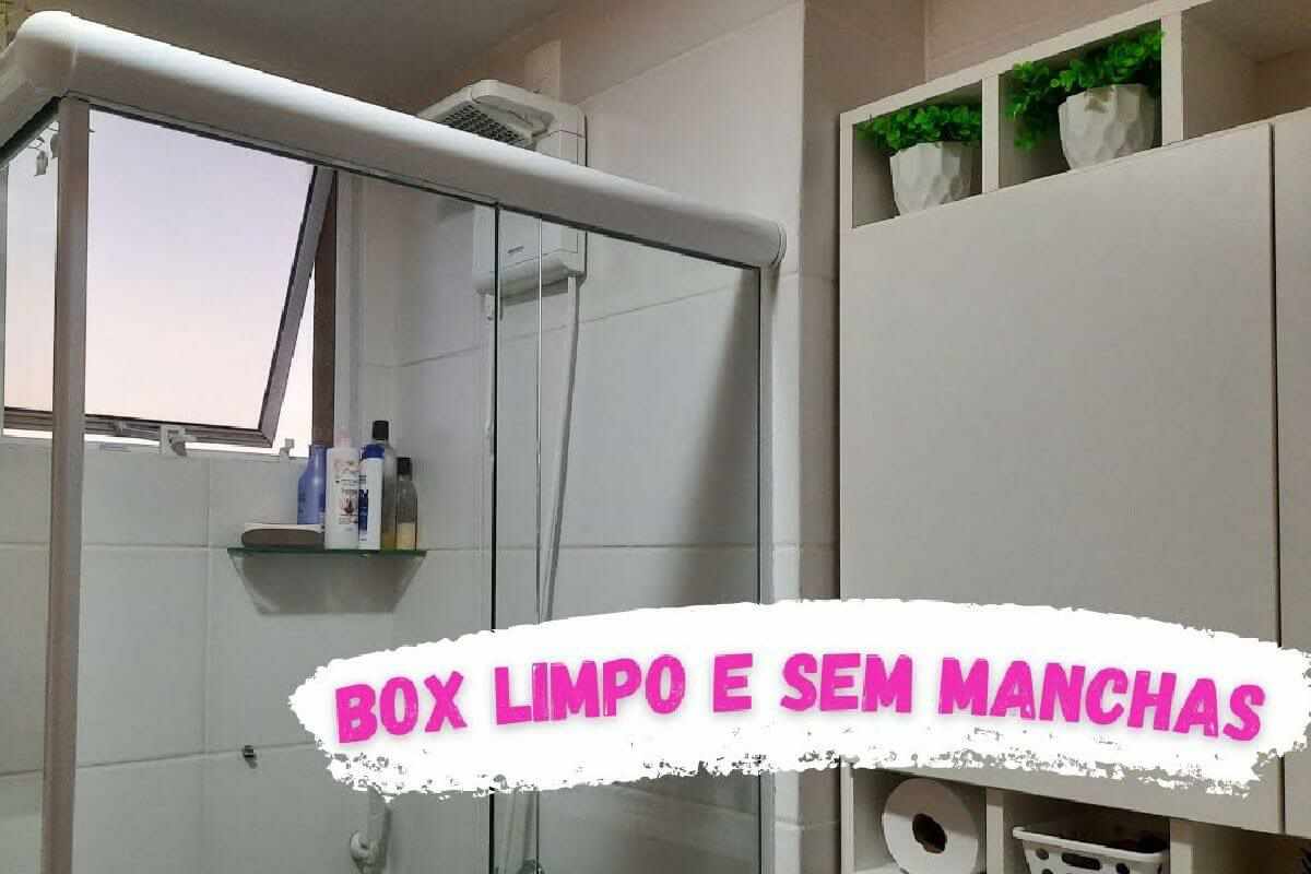 Como limpar box do banheiro para deixar totalmente sem manchas e transparente de novo