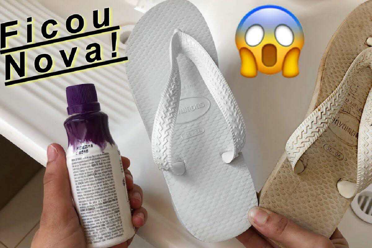 Veja como limpar calçado branco sem precisar fazer força para esfregar
