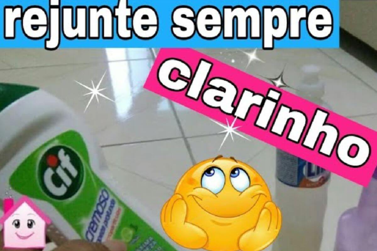 Veja como limpar rejunte encardido com essa misturinha mágica que faz milagre na faxina