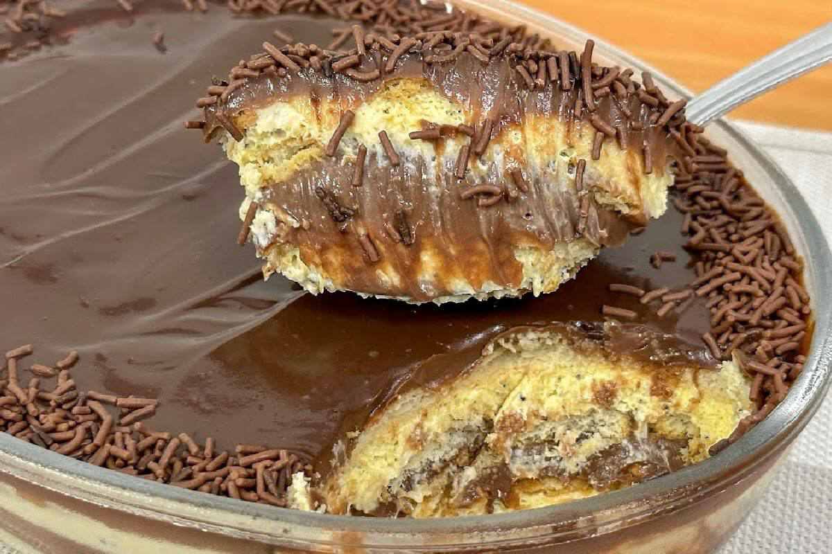 Pavê mousse de maracujá vai ser uma sobremesa de muito sucesso na páscoa