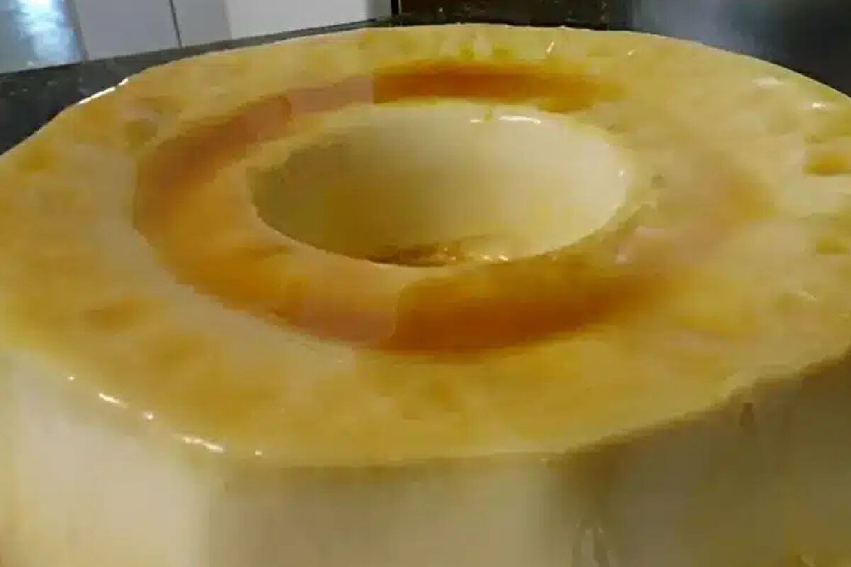 Pudim de geladeira numa receita sem ovos e que não precisa levar no forno