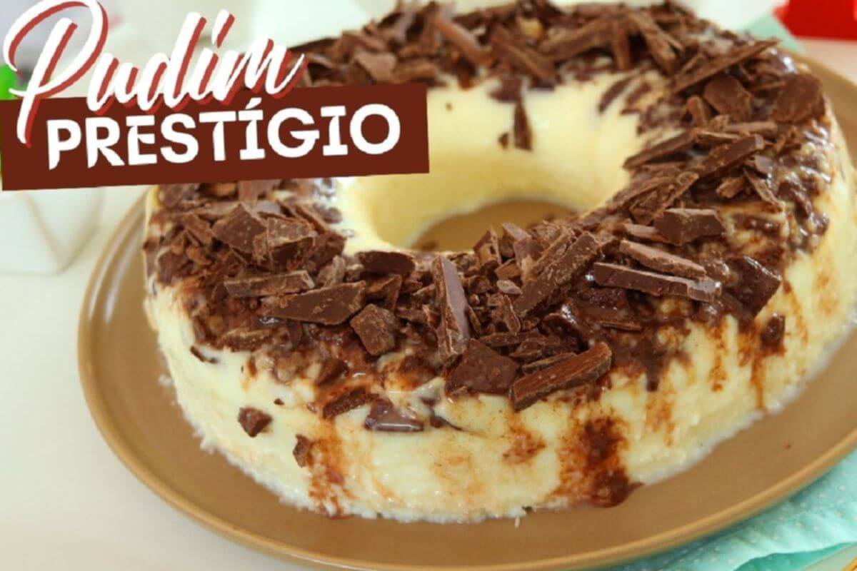 Pudim prestígio perfeito para você servir como sobremesa de páscoa
