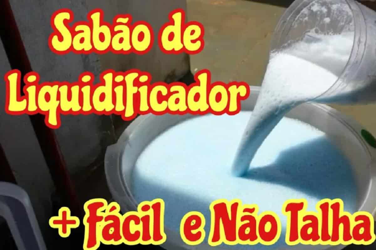 Sabão de liquidificador que é muito fácil de fazer e faz milagre na hora de lavar suas roupas