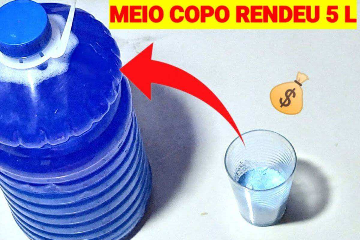Sabão líquido caseiro para deixar sua casa um brinco para o final de semana de páscoa