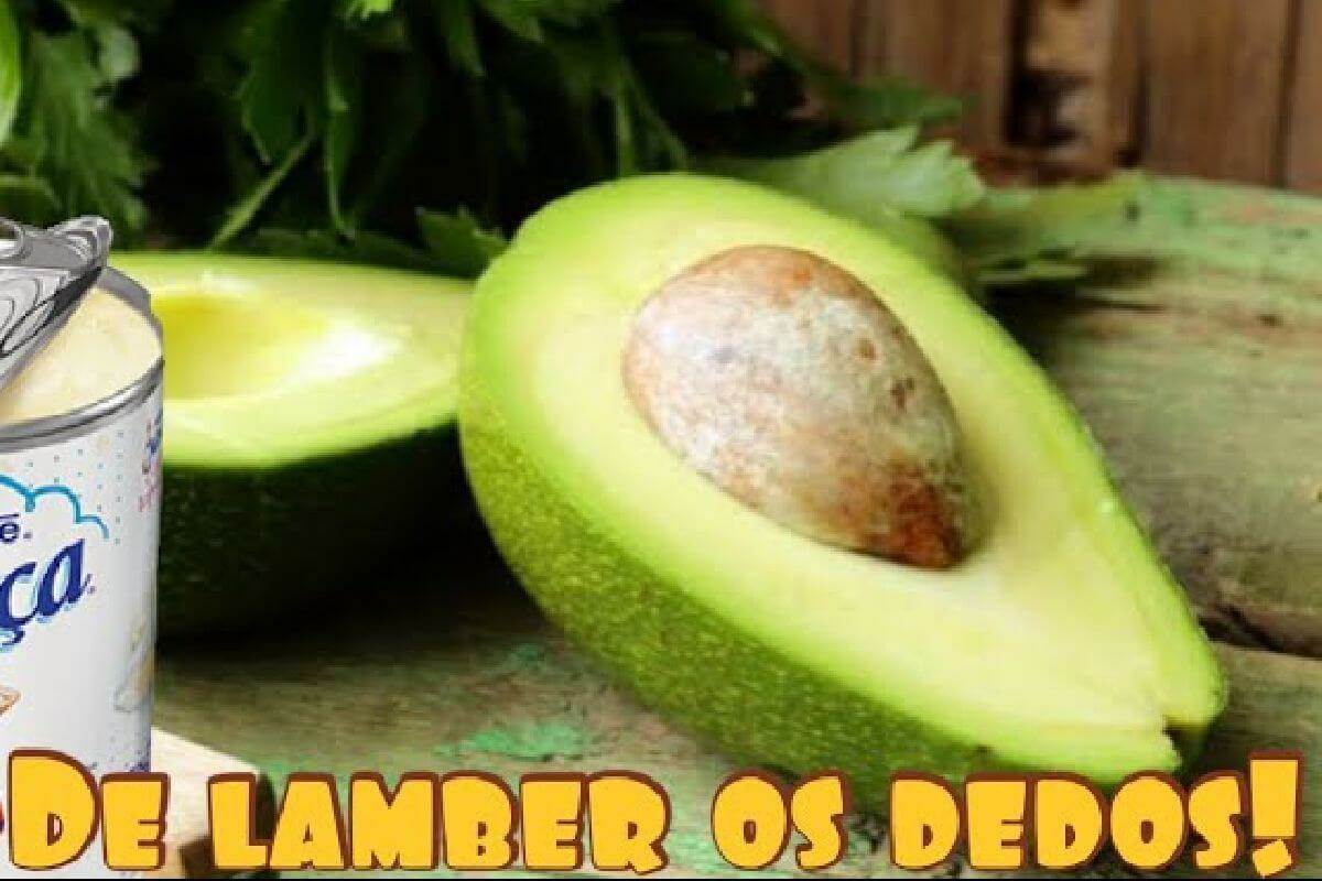 Sobremesa de abacate que todo mundo adora e pede para comer de novo