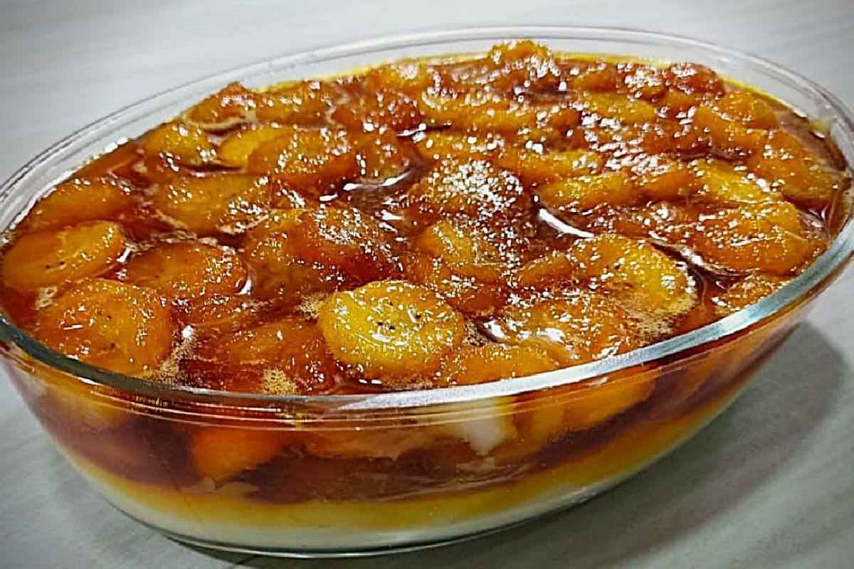 Sobremesa de banana caramelizada bem fácil de fazer e fica de dar água na boca