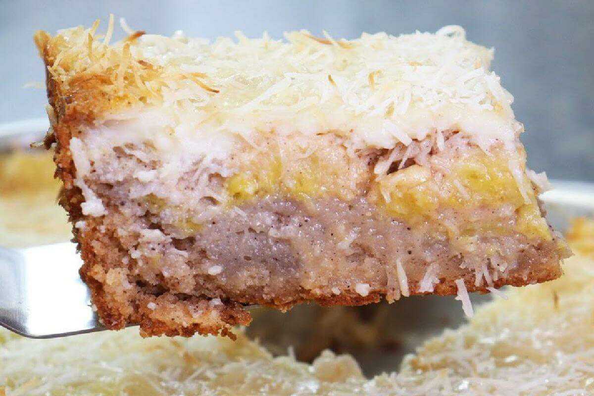 Torta de banana da Isamara Amâncio que está fazendo o maior sucesso