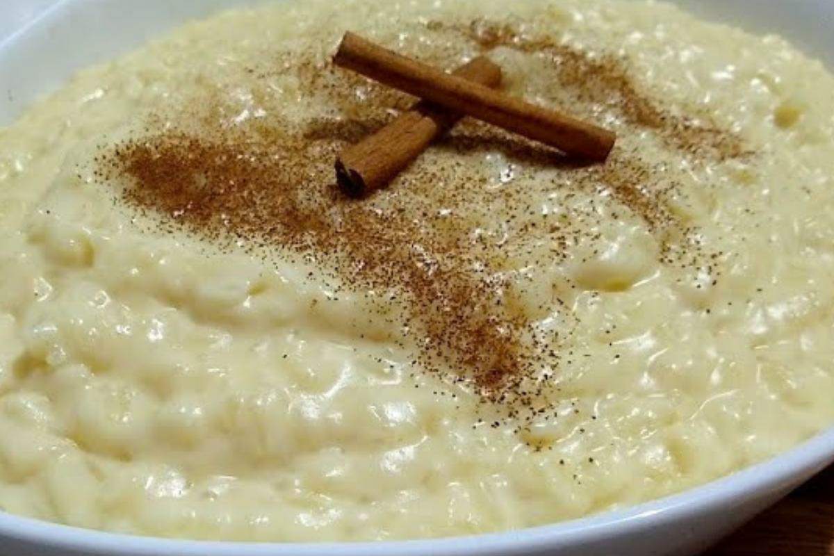 Arroz doce cremoso de vó delicioso e um segredinho especial no preparo