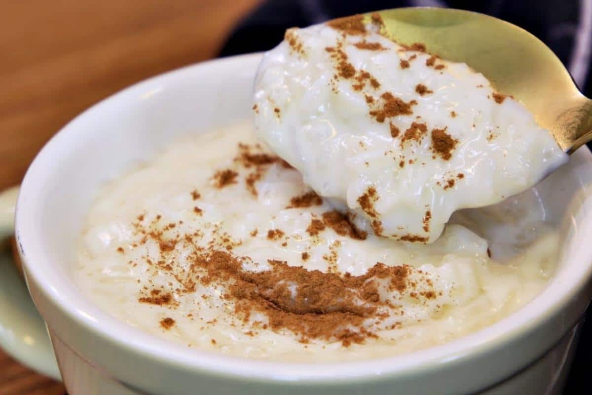 Receita da minha avó de arroz doce cremoso que é a melhor de todas