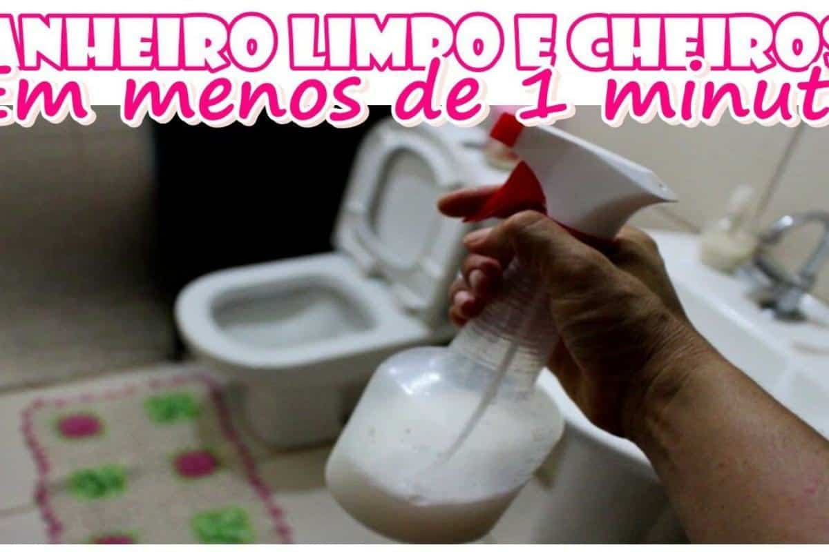 Banheiro limpo e cheiroso por muito mais tempo de um jeito fácil e barato