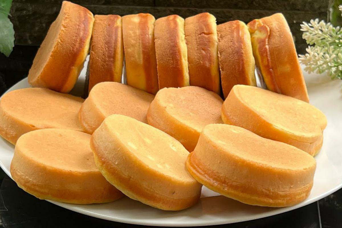 Barrigudinho de frigideira uma ótima opção para você substituir o pão francês na hora do café