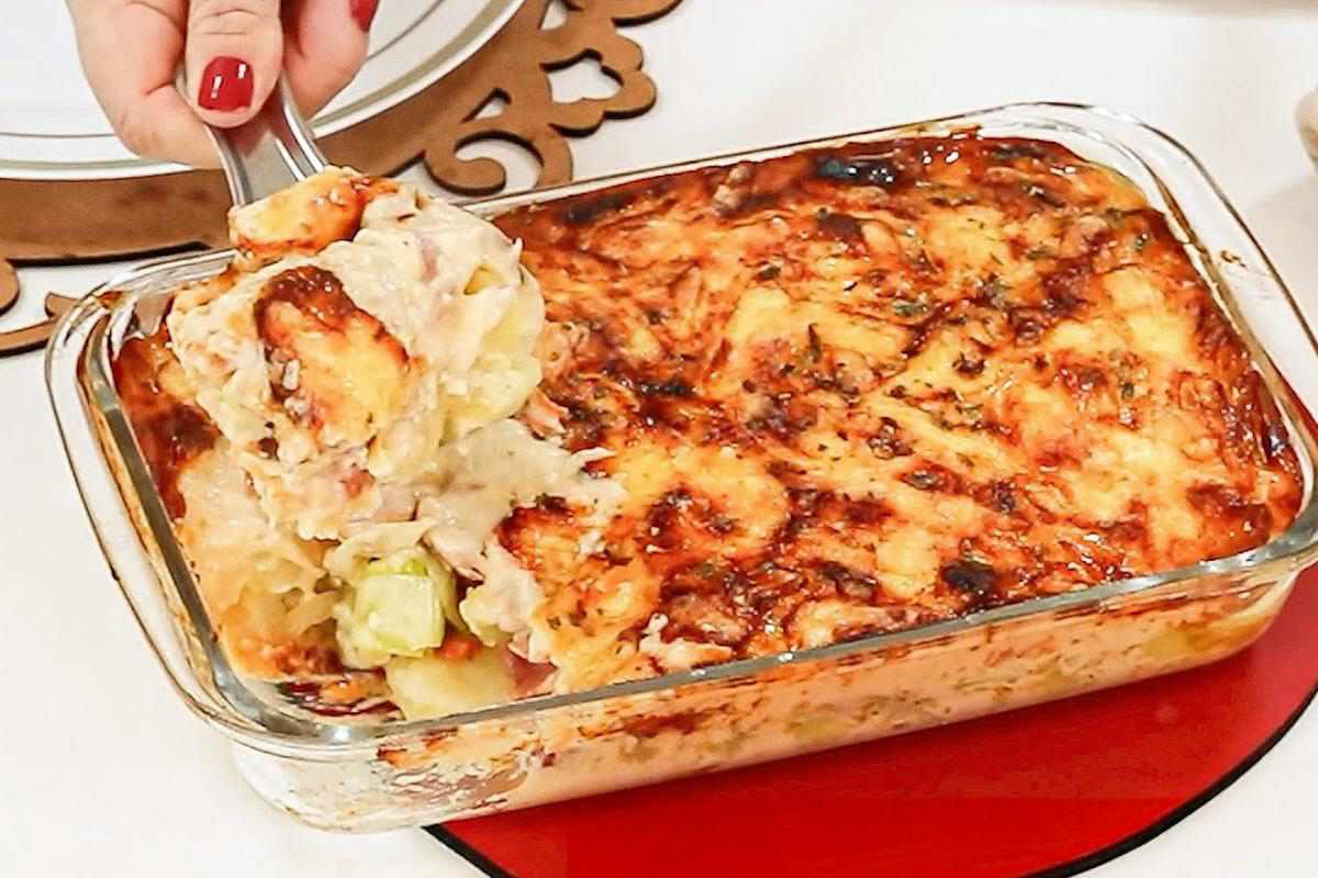 Essa receita de batata gratinada vai deixar todo mundo querendo mais