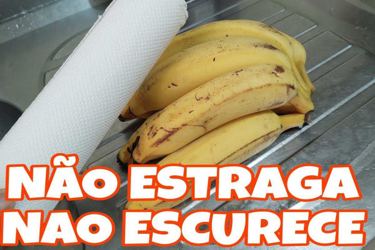 Veja como conservar banana madura por mais tempo sem estragar