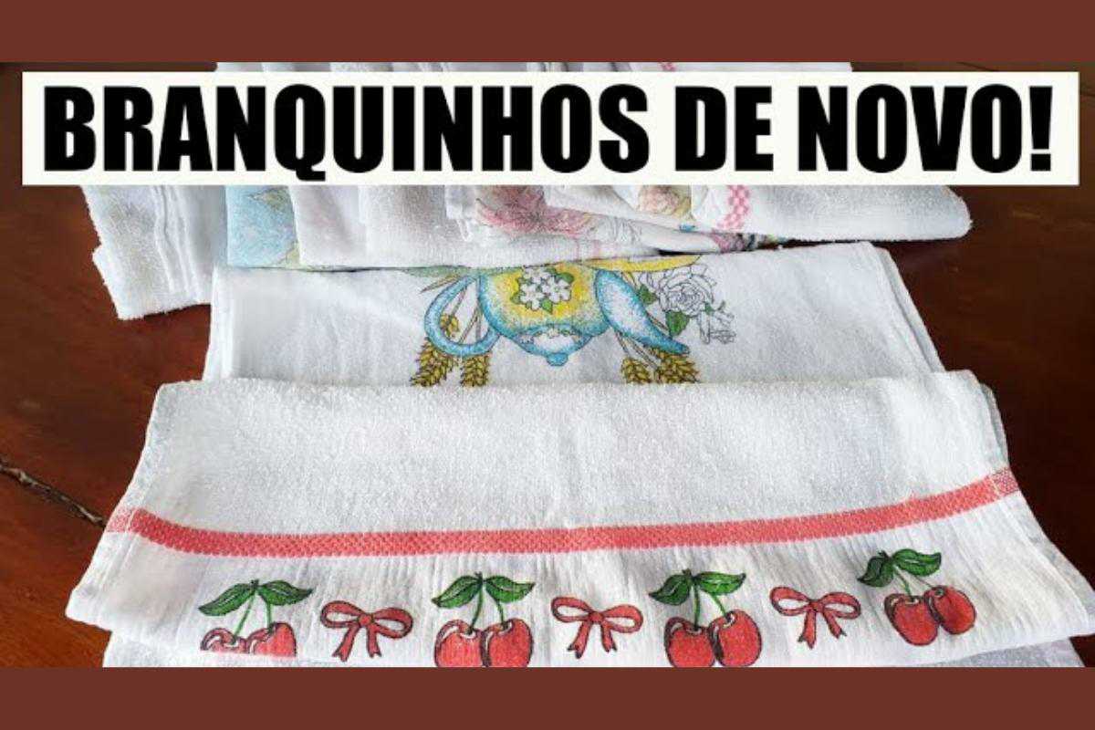 Como desencardir pano de prato sem produto caro e sem esforço para esfregar
