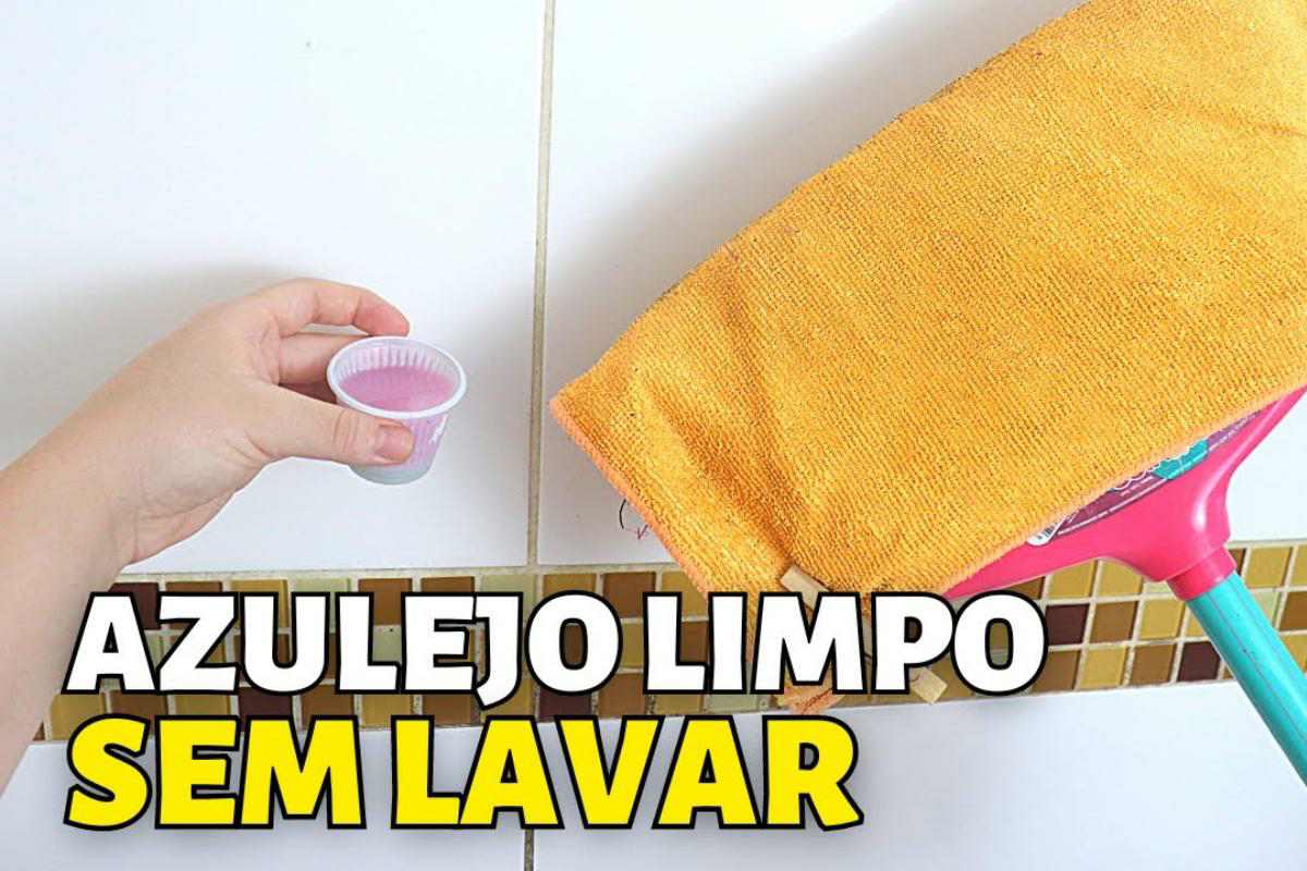 Como limpar azulejo encardido sem precisar comprar produto caro no mercado