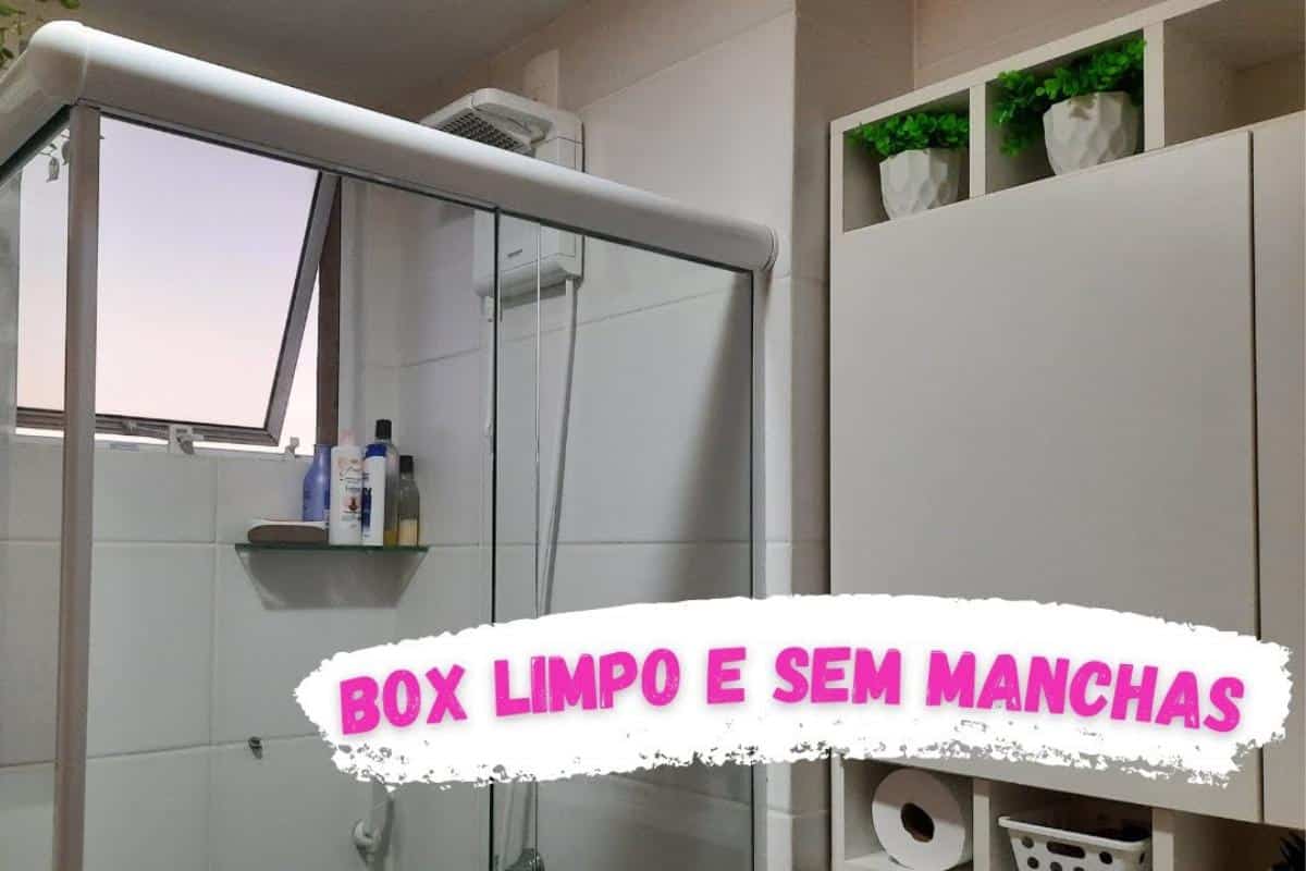 Como limpar box do banheiro de um jeito simples e barato sem produto caro