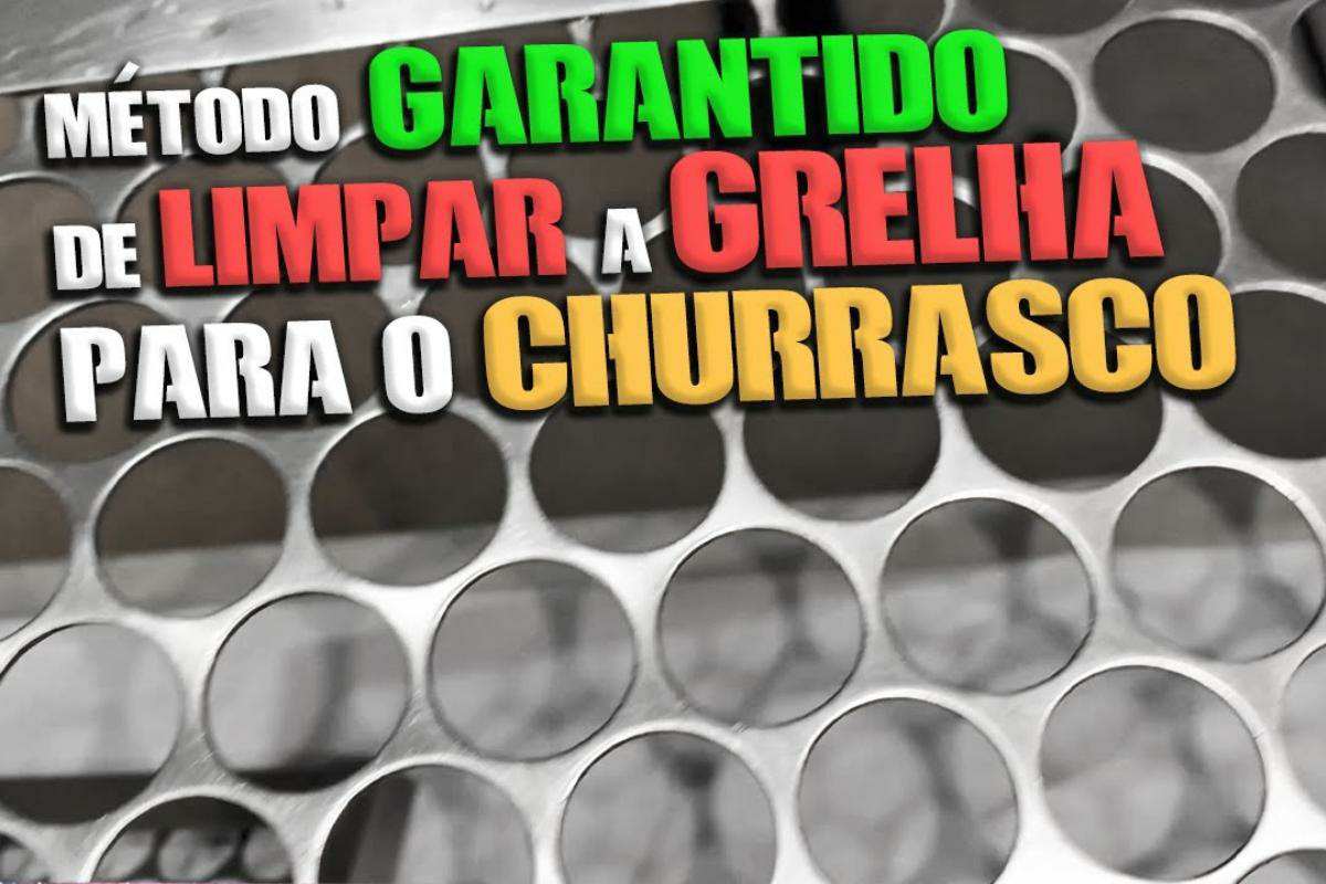 Como limpar grelha da churrasqueira e deixar brilhando para o churrasco de dia das mães