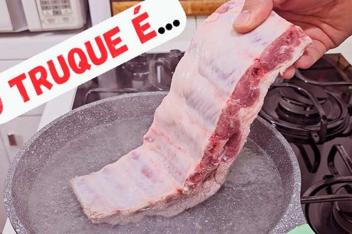 Se você aprender a fazer costelinha de porco assim não vai querer de outro jeito mais