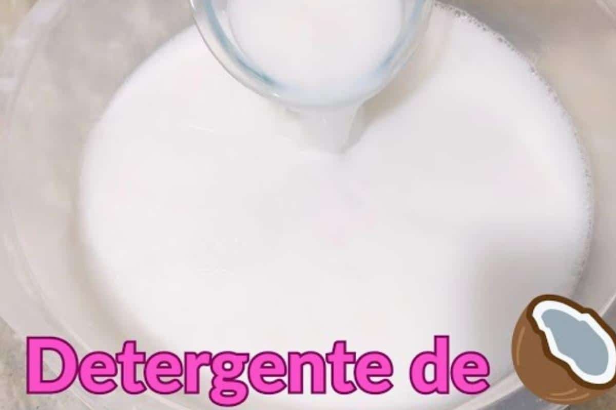 Detergente de coco de caseiro rende bastante para você economizar na compra do mercado