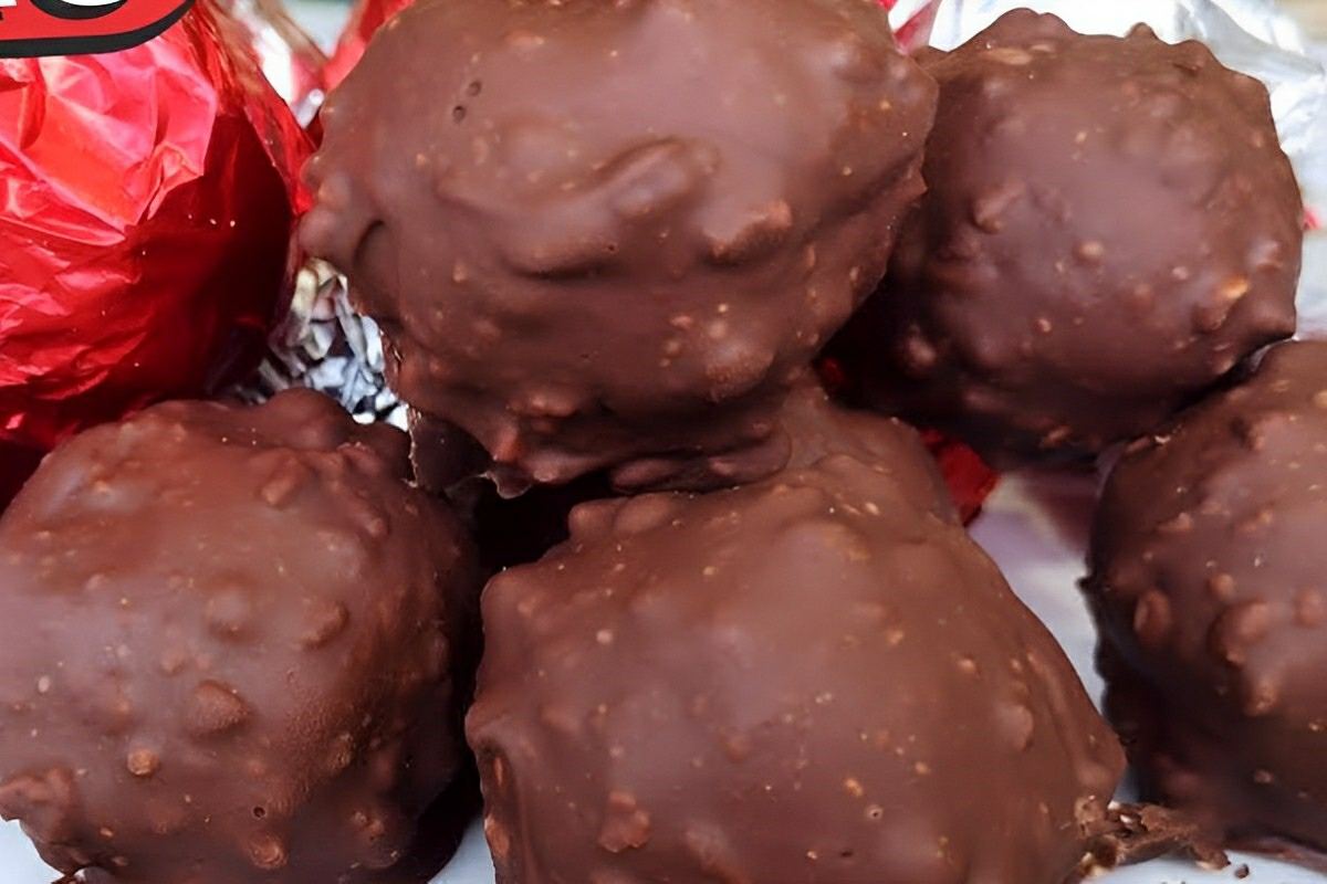 Não compre mais no mercado aprenda a fazer ferrero rocher caseiro é fácil e mais barato