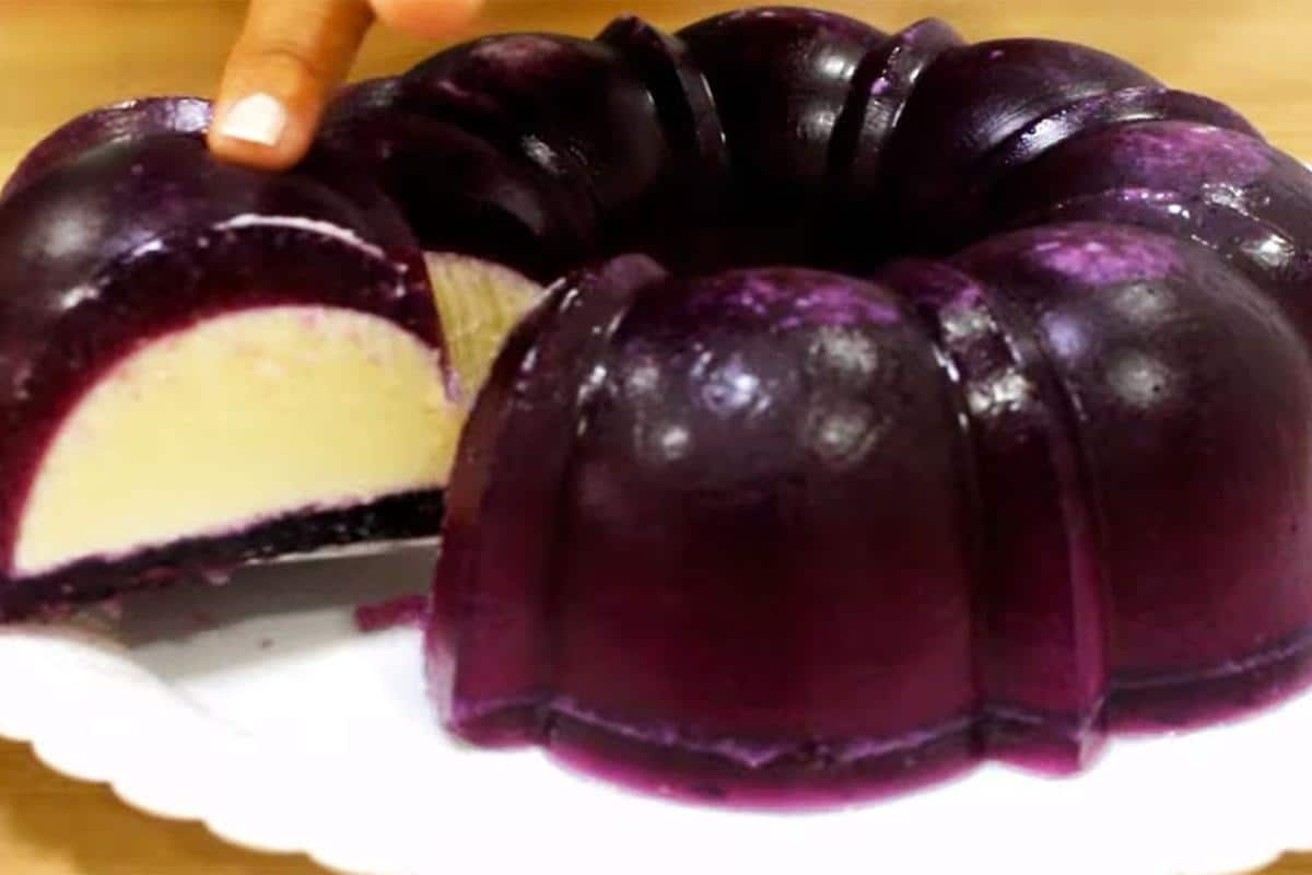 Gelatina recheada bem simples de preparar e fazer a alegria de todo mundo