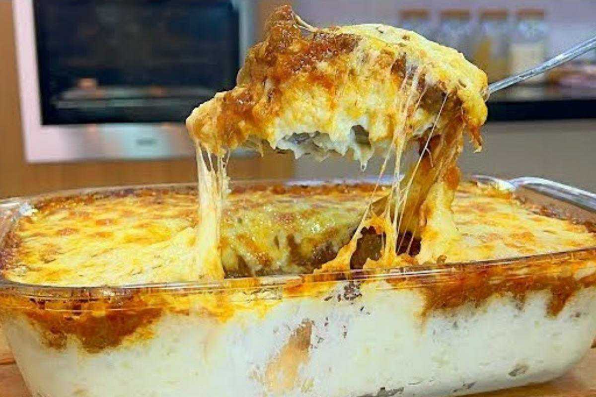 Picadinho de carne muito cremoso para o seu almoço ou jantar de dia das mães