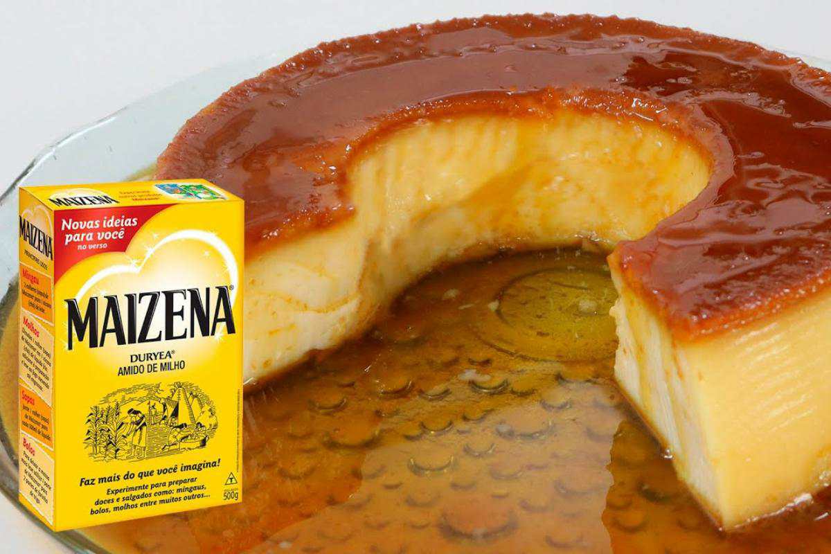 Pudim de maisena perfeito para você servir depois do almoço de dia das mães