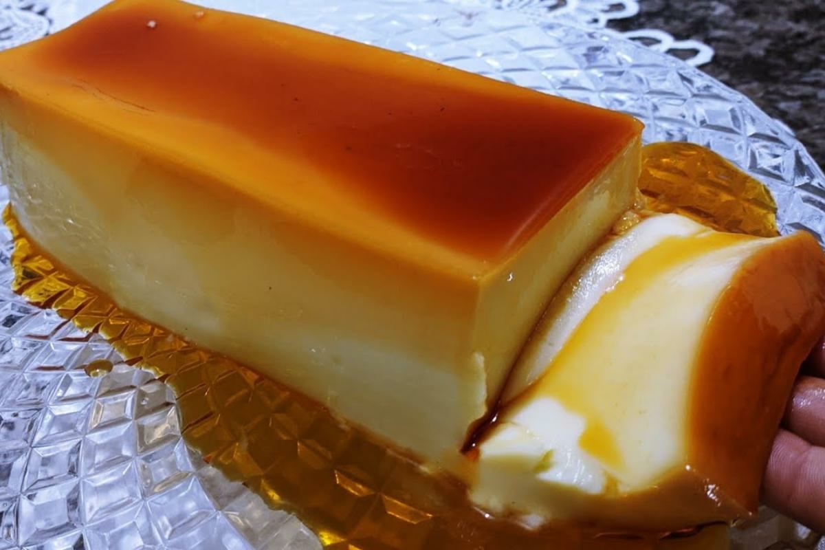 Pudim de caixa de leite é mais fácil de fazer que na forma veja como fica delicioso e perfeito
